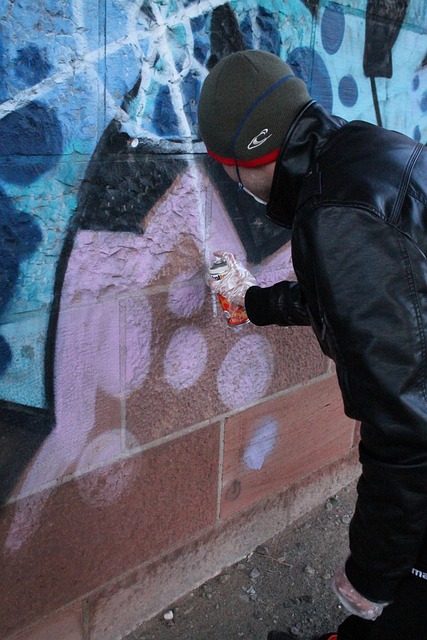 Graffiti, Sprayer, Spray, Kunst
