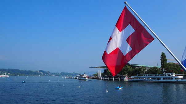 Luzern, Vierwaldstättersøen, Schweiz