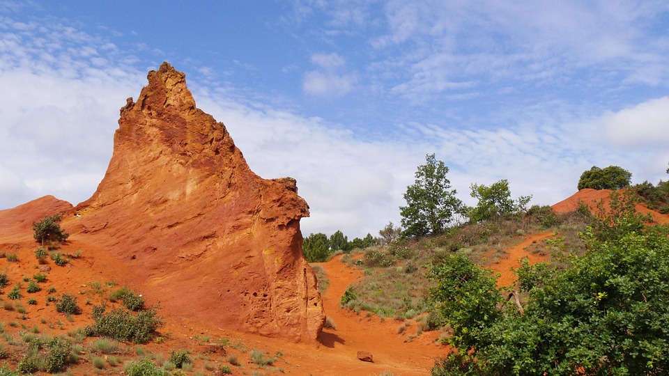 Orche Rocks Image Provence Ochre Rock Landscape - Free photo on Pixabay