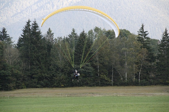 Free Tandem Jump Paragliding photo and picture