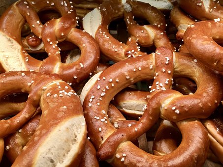 Pretzel, Pastries, Snack, Eat, Crispy
