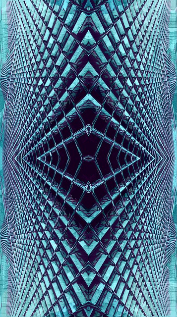 Free background symmetric metal illustration