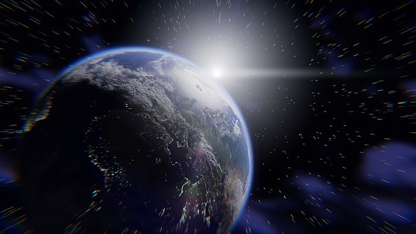 Erde, Planet, Mixer, 3D-Kunst, Kunst