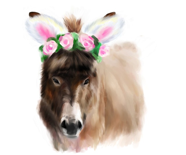 Æsel, Østlige, Brun, Pony, Pattedyr