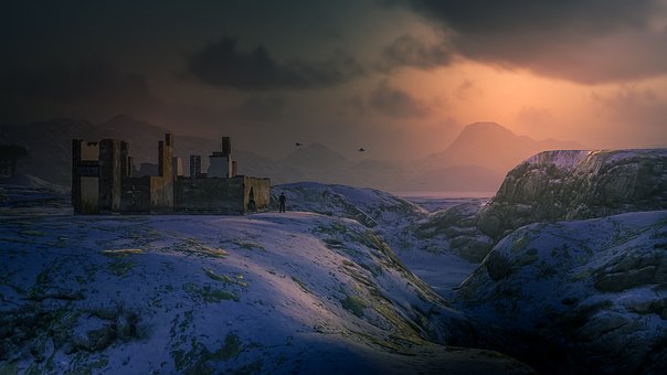 Free Mountain Ruin photo and picture