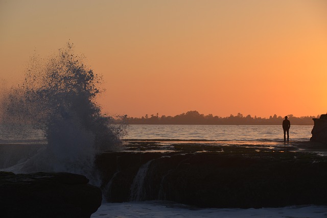 Free Ocean Silhouette photo and picture