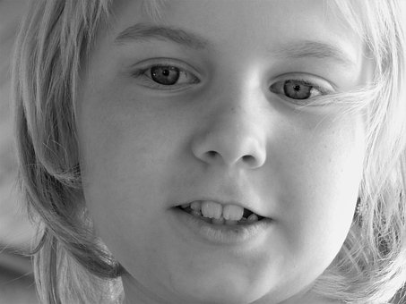 Free A Child Black And White photo and picture