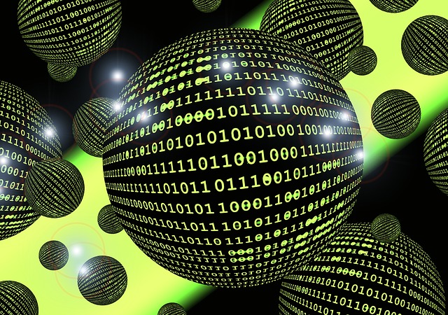 Free binary zero one illustration