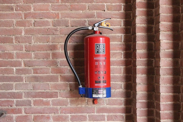 Free Fire Extinguisher Wall photo and picture