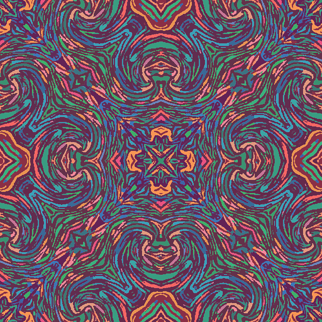 Free tile repeating colors vector