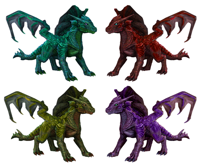 Free dragon dragons reptile illustration