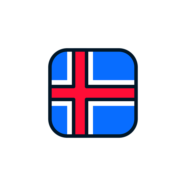 Island, Island-Symbol, Island Flagge