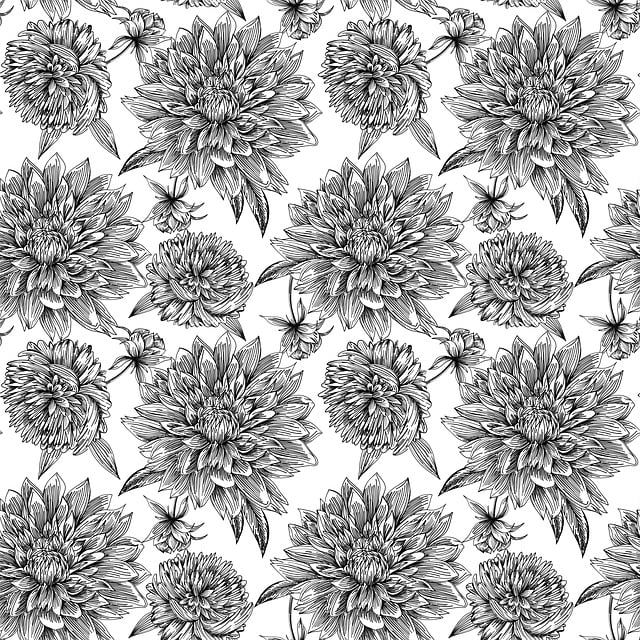 Blomst, Blomster, Tegning, Verftet