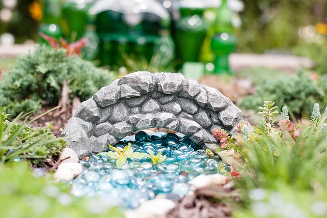 Free Bridge Garden photo and picture
