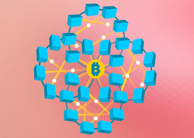 Free The Block Chain Bitcoin illustration and picture
