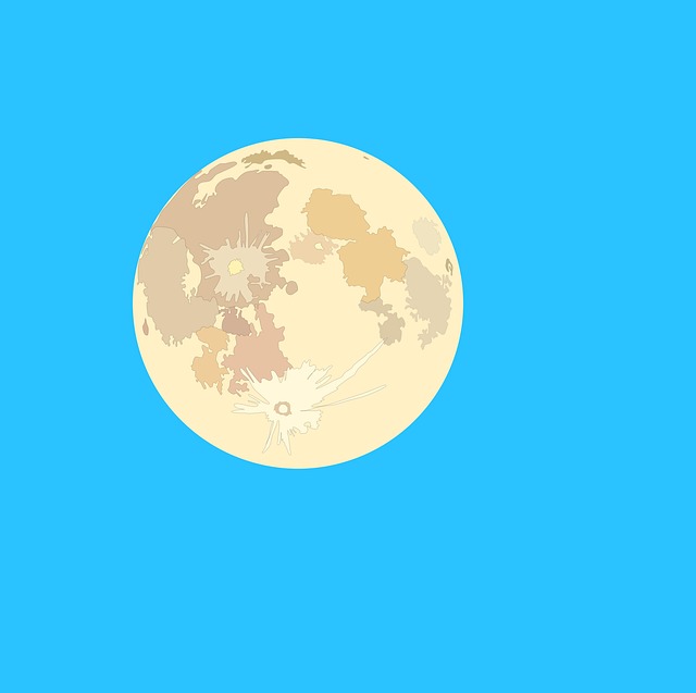 Free moon sky night vector
