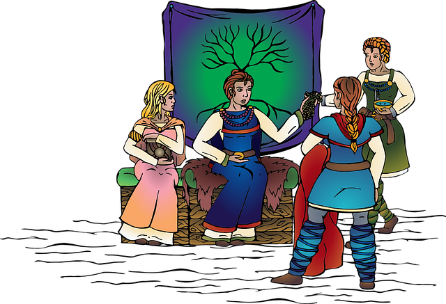 Free Goddess Frigg vector and picture
