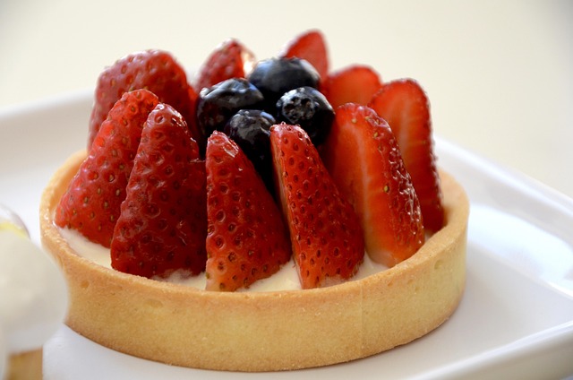 Free Strawberry Dessert photo and picture