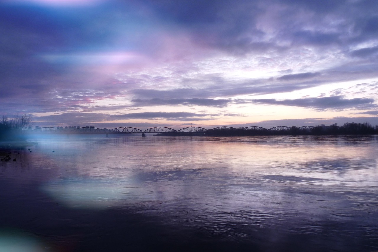 Paisaje Puesta Del Sol Río - Foto gratis en Pixabay - Pixabay