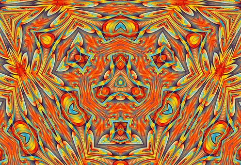 Free Kaleidoscope Background illustration and picture