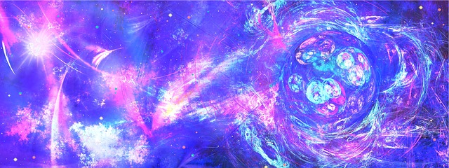 Free abstractly space universe illustration