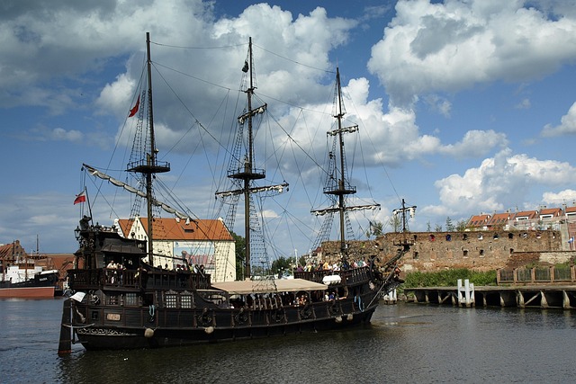 Danzig, Das Schiff, Schiff, Hafen, Meer