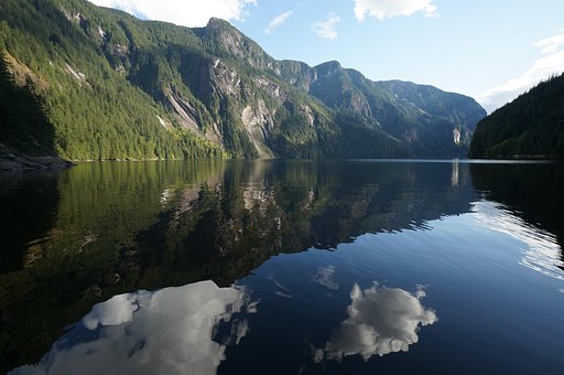 Mare, Reflecţie, Albastru, Fiord, Apă
