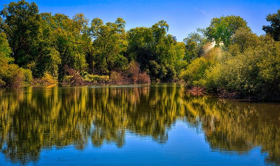 Fluss, Natur, Fluss Reflexion, Szenisch