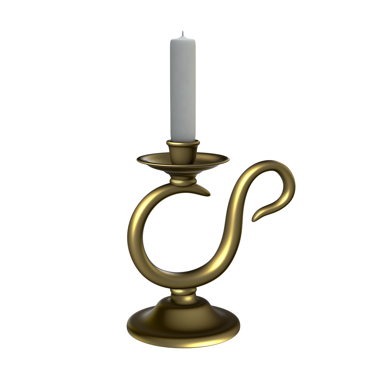 Candlestick Candle Golden Free image on Pixabay