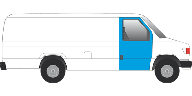 Free Truck Van vector and picture