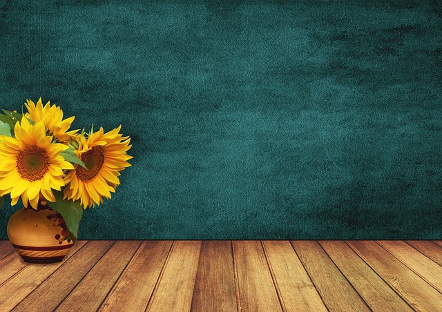 Free Sunflowers Space photo and picture
