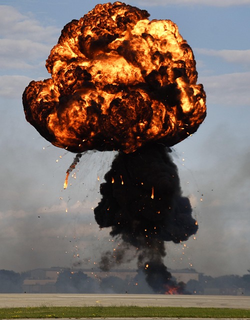 Explosion, Feuerball, Katastrophe