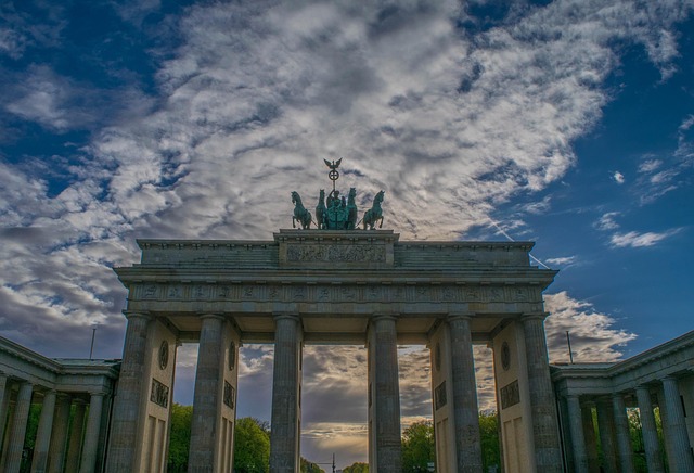 Berlin, Brandenburger Port, Milepæl
