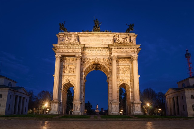 Free Milan Porta Sempione photo and picture