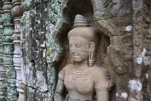 Kambodscha, Angkor, Tempel, Alt, Ta Nei