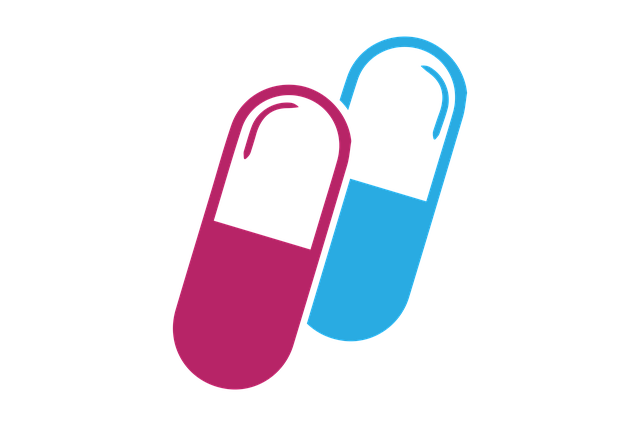 Free medical capsule pharmacy illustration