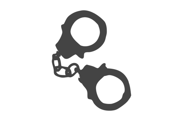 Free security handcuffs chain illustration