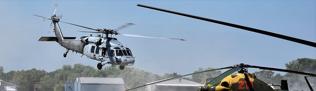 Hubschrauber, Militär, Airshow