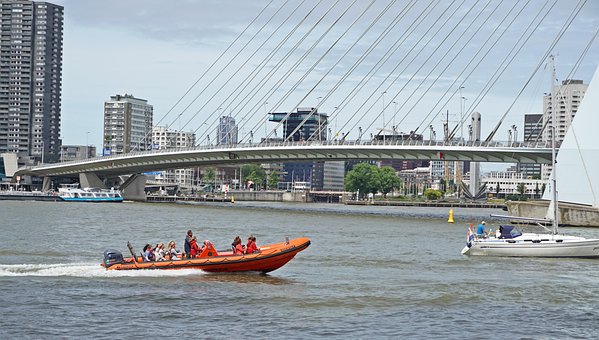 Free Rotterdam Erasmus Bridge photo and picture