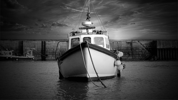 Barco, Mar, Agua, Oceano, Descanso