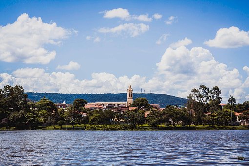 Natureza, Lago, Água, Paisagem, Nuvens