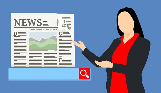 Free news article reading illustration