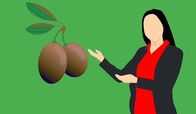 Free oil olive antioxidant illustration