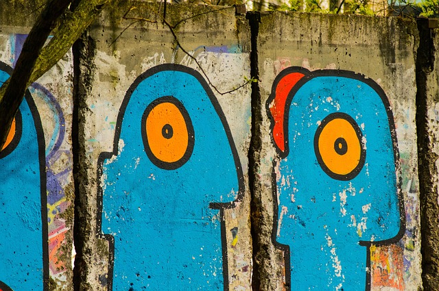 Berlinmuren, Graffiti, Berlin, Væg