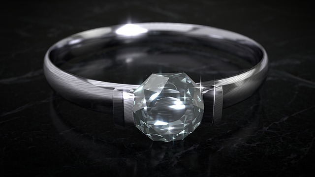 Free ring diamond jewellery illustration