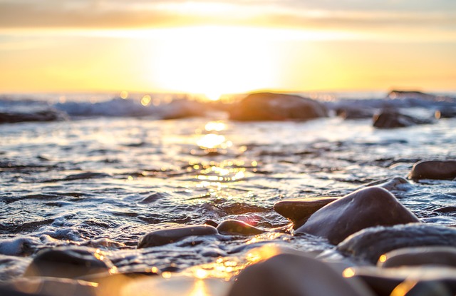 Free Sunset Beach photo and picture