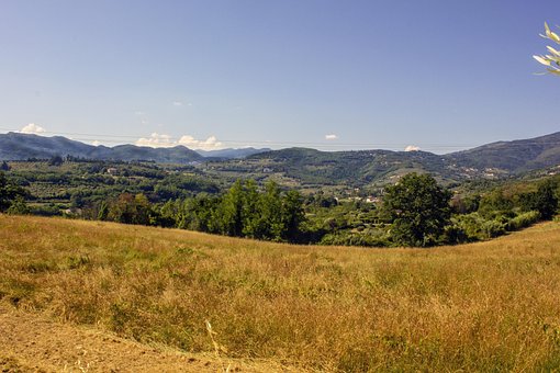 Italien, Toscana, Turisme, Panorama