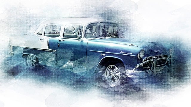 Free chevrolet cuba havana illustration