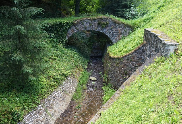 Free Stoned Bridge Creek photo and picture