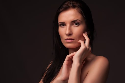 Portrét, Bruneta, Osoba, Model, Mladá